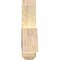 Ekena Millwork Eugene Rough Sawn Timber Gable Bracket, Douglas Fir, 48"W x 14"H x 4"D x 6"F, 7/12 Pitch GBW048X14X0406EUG00RDF - alternate 3